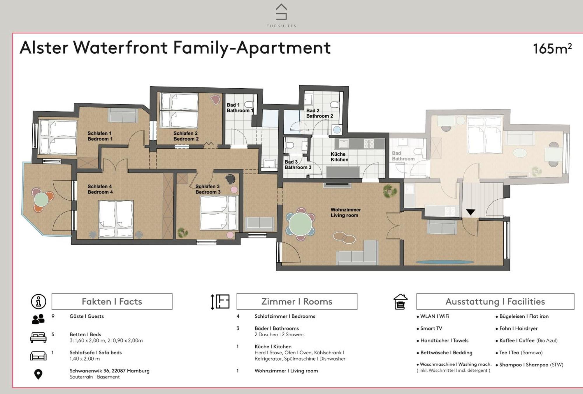 The Suites Alster Waterfront Family Apartments 汉堡 外观 照片
